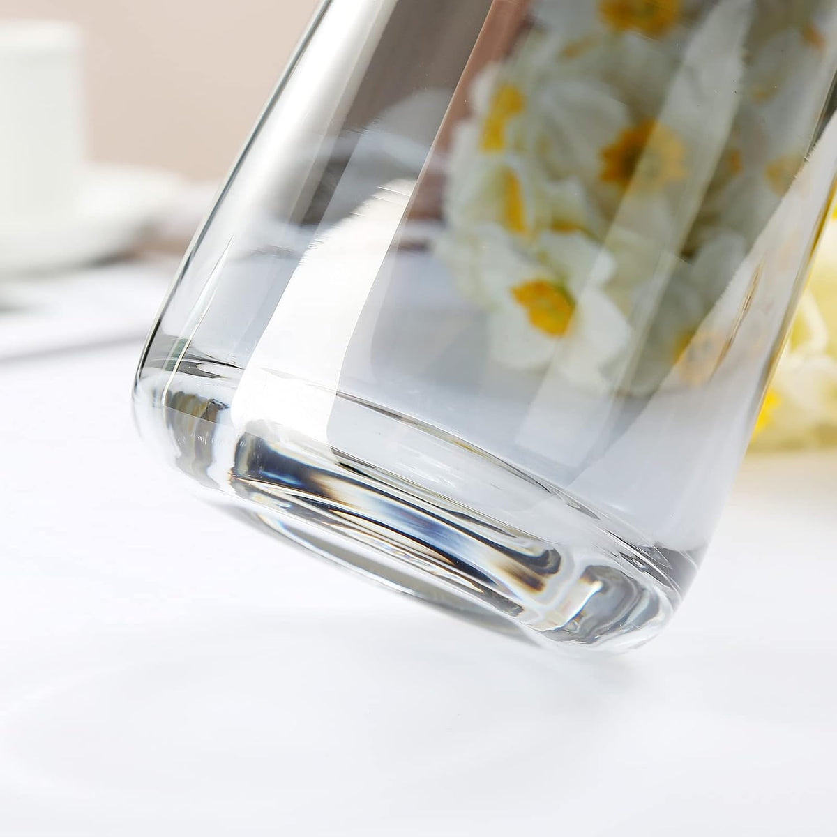 Große Vase aus Rauchglas: Moderne Wohn und Büro Deko